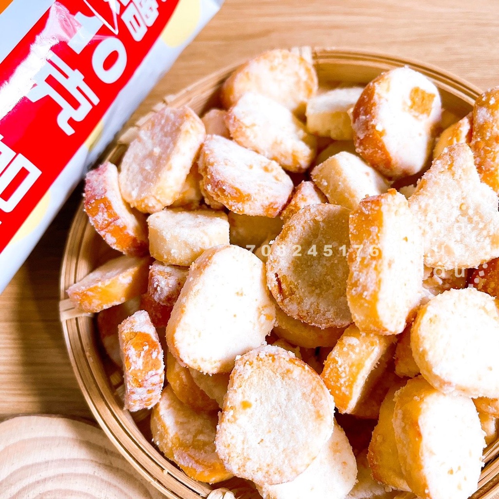 Một gói bánh mì viên mini sấy kem bơ sữa chua/ bơ phomai Hongkong gói 108g cực kì ngon ăn sáng ăn xế ăn kèm đều phù hợp