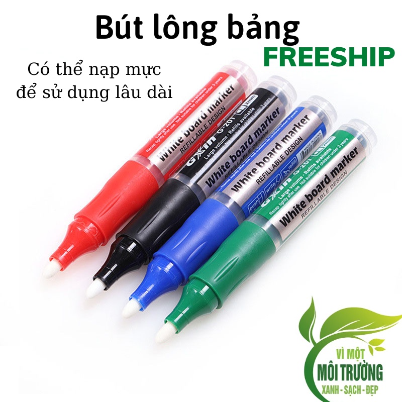 Bút Lông Viết Bảng Trắng Bút Viết Bảng Xoá Được Có Ống Mực Tiếp Mực VTL SHOP