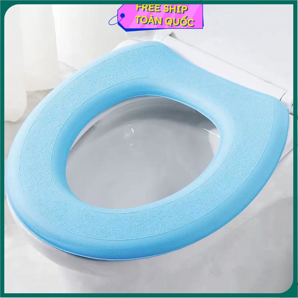 Miếng Lót Bệ Bồn Vệ Sinh Chống Thấm Nước Giữ Ấm Tiện Dụng