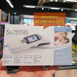 Nhiệt kế Sanitas SFT 77 Mẫu mới nhất 2019