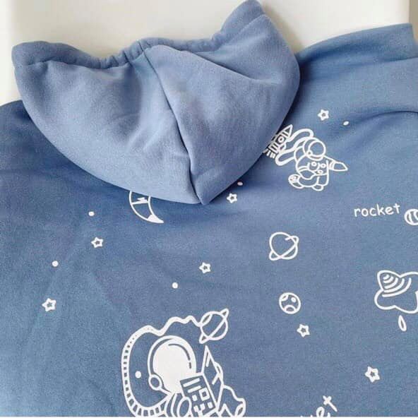 Áo Hoodie Vũ Trụ Chất Nỉ Cotton, Hoodie in Full áo (hàng có sẵn) | BigBuy360 - bigbuy360.vn