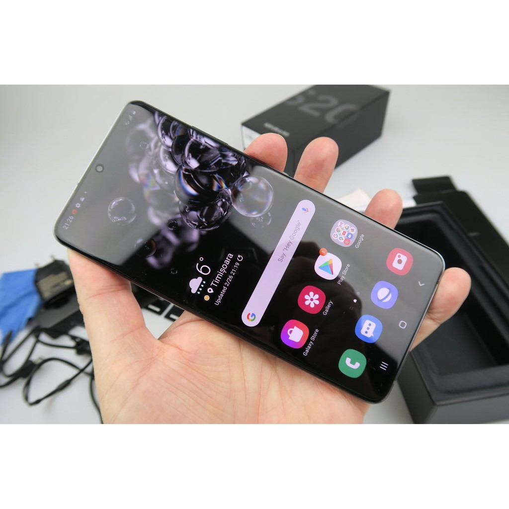 Điện Thoại Samsung Galaxy S20 Ultral 5G Chip Snapdragon 865 mạnh mẽ Màn 120HZ cam zoom 100X Khủng tại Playmobile