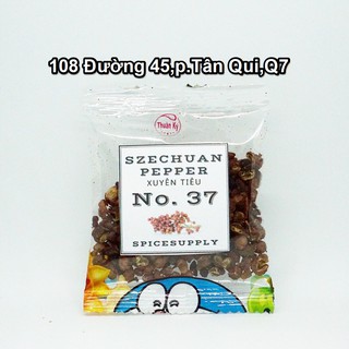 Gói mini Szechuan pepper - Xuyên tiêu cay tê hạt mắc kén không trộn cành