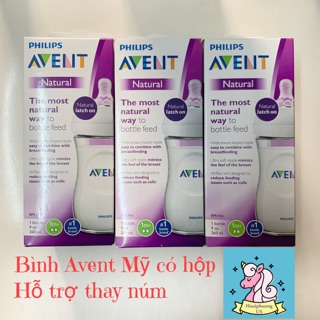 Bình sữa Avent chống đầy hơi 260ml