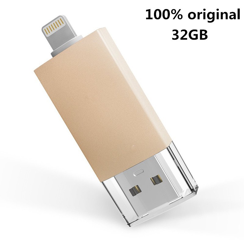 USB lưu trữ ngoài dung lượng 128Gb cho máy IPhone / IPad / IOS / Android / PC