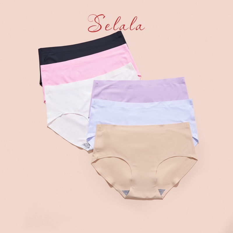 Quần Lót Selala Chất Su Cao Cấp Không Đường May Không ViềnThoáng Mát QS05