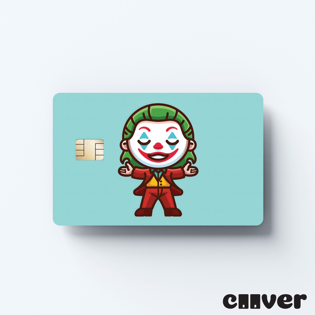 JOKER - Miếng dán thẻ FREESHIP – Miếng dán thẻ ngân hàng/thẻ ATM, thẻ chung cư, thẻ thang máy, thẻ gửi xe,... COOVER