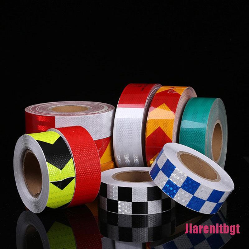 ❤Jiarenitbgt❤Miếng Dán Phản Quang Cảnh Báo An Toàn Cho Cửa Xe Hơi