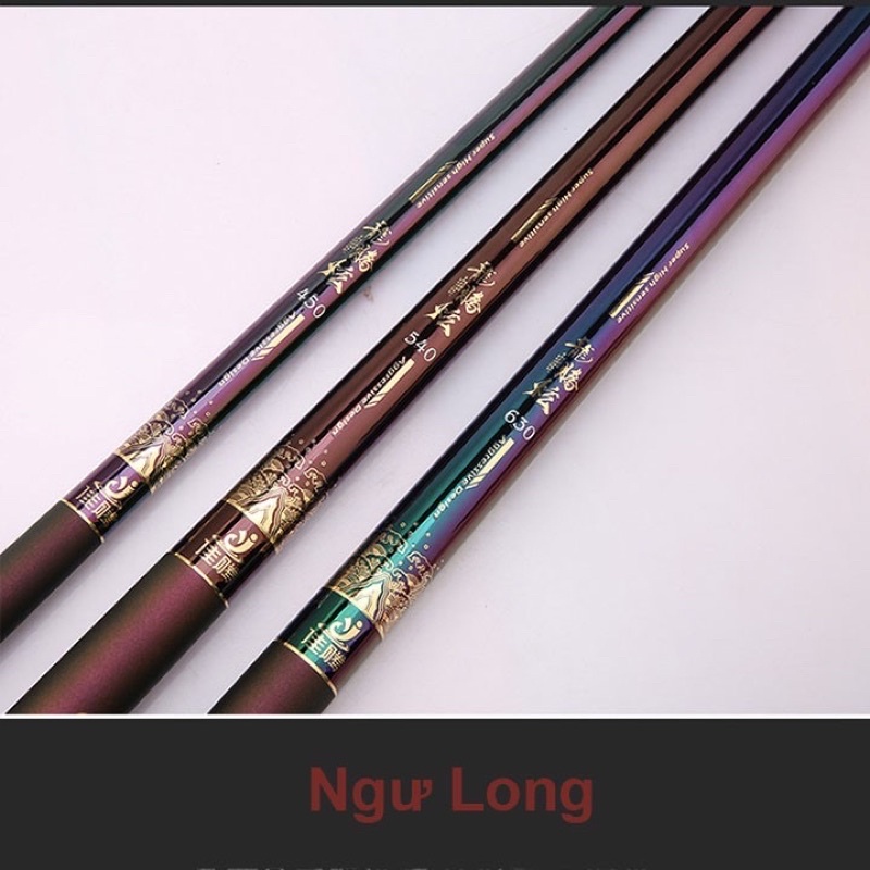 cần câu tay câu đài Dạ Nguyệt chất liệu cacbon cao cấp