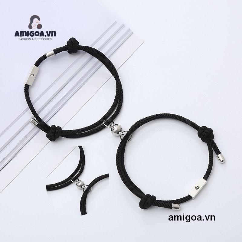 ✨✨SUN - MOON Magnet Couple, Moon and Sun Couple Bracelet dành cho nam và nữ