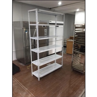 Kệ sắt v lỗ đa năng 6 tầng: dài 1m x rộng 40cm x cao 1m8