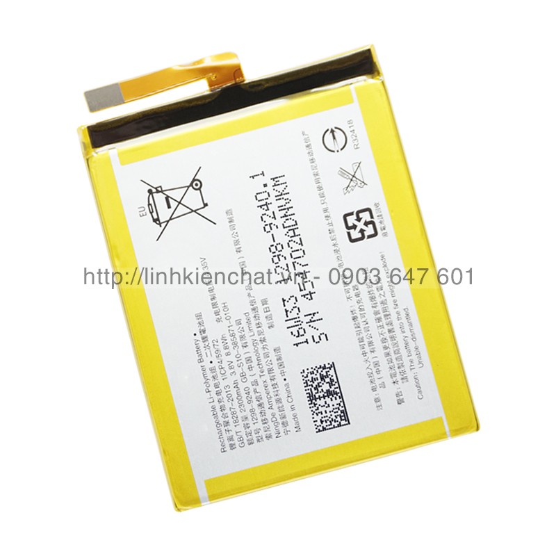 Pin Sony Xperia XA1 G3112 2300mAh Zin - Hàng nhập Khẩu