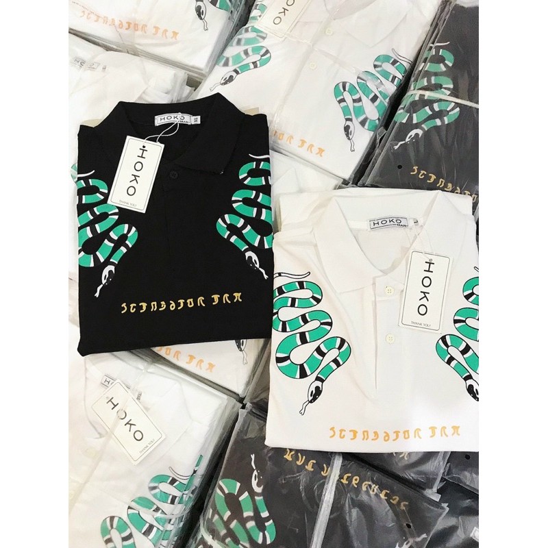 Áo Thun Nam Tay Ngắn Có Cổ Vải Co Giãn dainghia7993 | BigBuy360 - bigbuy360.vn