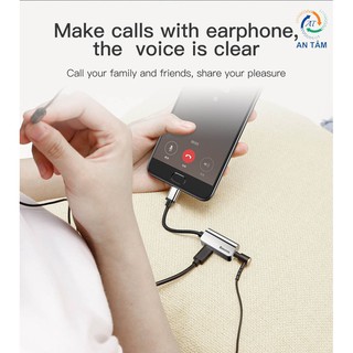 Cáp chuyển Type-C sang Audio 3.5mm + Type-C - Hiệu Baseus L40