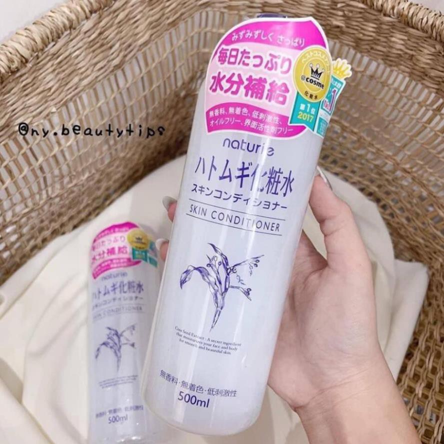 Nước hoa hồng ý dĩ Naturie Skin Conditioner