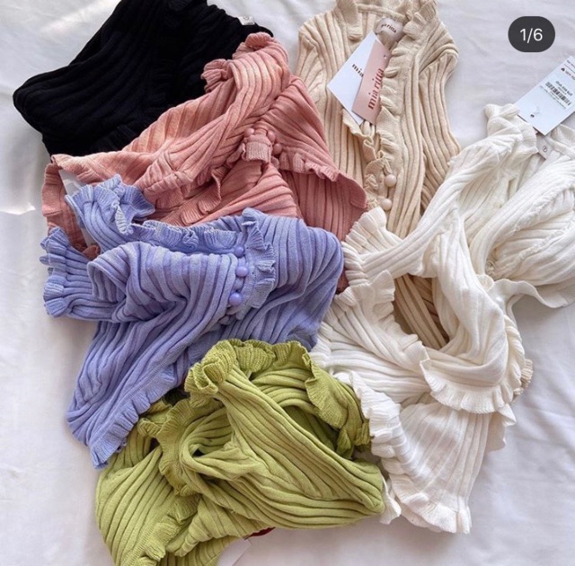 Áo croptop Never Stop nút áo kiểu gài 1 nửa khoe vòng eo hàng nhập quảng châu chất len gân co giãn dễ mix kèm ảnh thật | BigBuy360 - bigbuy360.vn