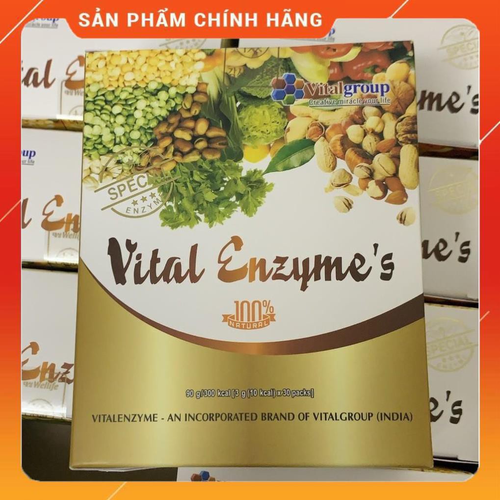 Vital enzymes chính hãng chất lượng date mới