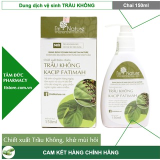 Dung dịch vệ sinh IM NATURE - TRẦU KHÔNG - Khử mùi, duy trì pH [im nature / i'm nature]