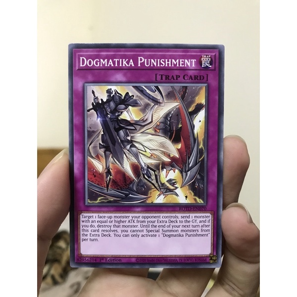 Thẻ bài Yugioh Dogmatika Punishment