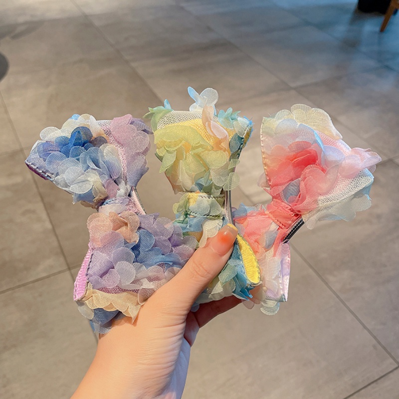 Kẹp Tóc Nơ Công Chúa Phong Cách Hàn Quốc 2022