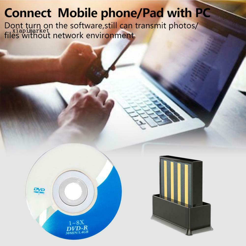 Usb Bluetooth 5.0 Mini Không Dây Cho Pc / Laptop / Tablet
