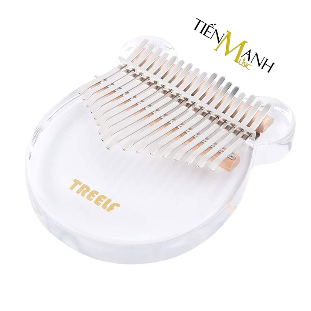 Đàn Kalimba Treelf TF-17CB, TF-17CRB, TF-17C - 17 Phím Acrylic Trong Suốt TF17CB Gấu, TF17CRB Màu Cầu Vồng, TF17C Mèo