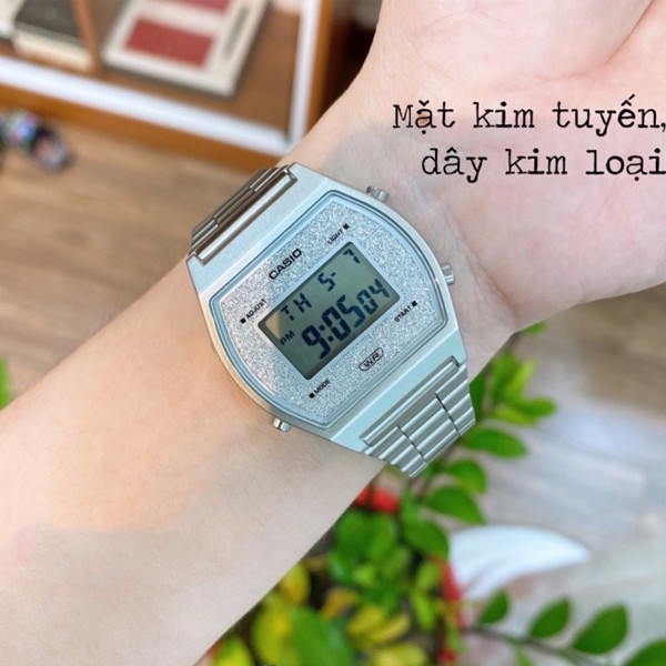 Đồng hồ nữ dây kim loại Casio Standard chính hãng Anh Khuê B640WDG-7DF