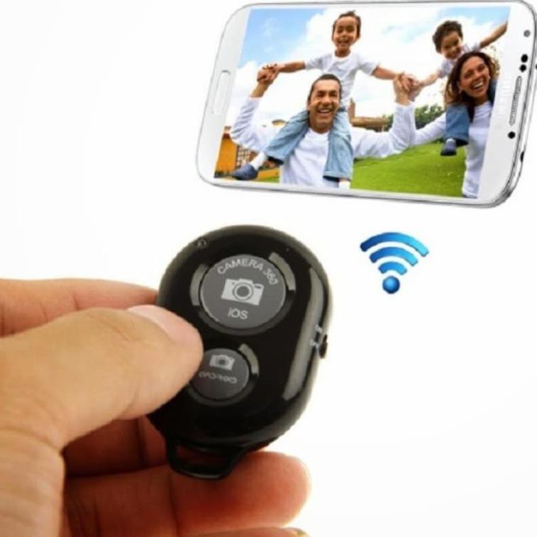 [HOÀN XU] Điều khiển chụp ảnh cho điện thoại Bluetooth Shutter