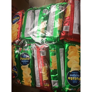 Bim bim potato bịch 30 gói, snack vị khoai tây