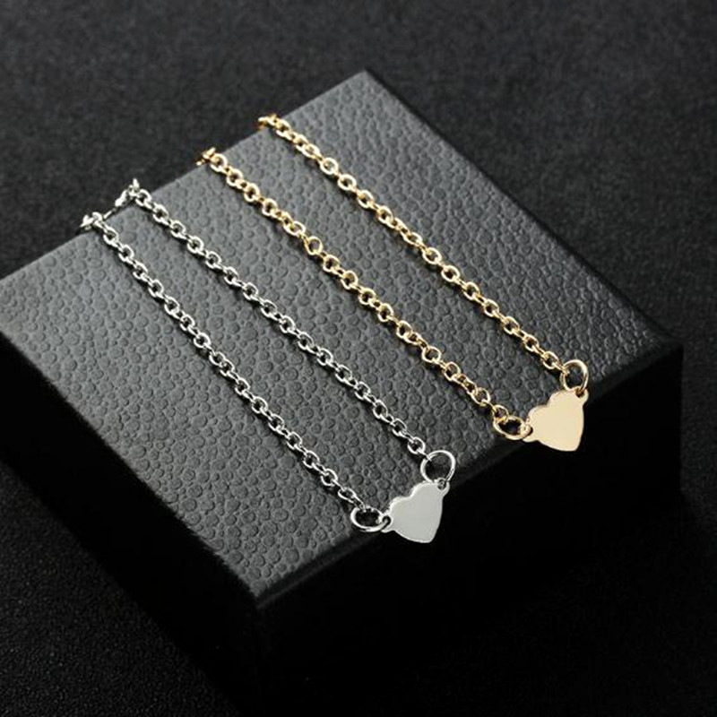 Pulseira Feminina De Metal Prata Simples Tendência Jóias Sexy Da Moda Coreana Para Presentes Korean Fashion Simple Love Metal Silver Bracelet Women Girls Trend Sexy Jewelry Jewelry Gifts YR