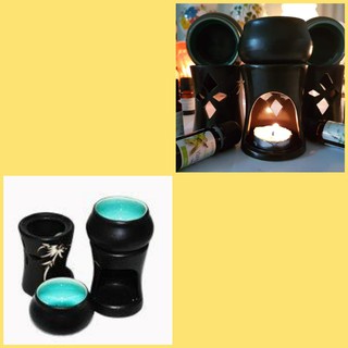 ĐẾ ĐỐT TINH DẦU BẰNG NẾN- HÌNH TRỤ CHUM ĐẾ RỜI BÉ
