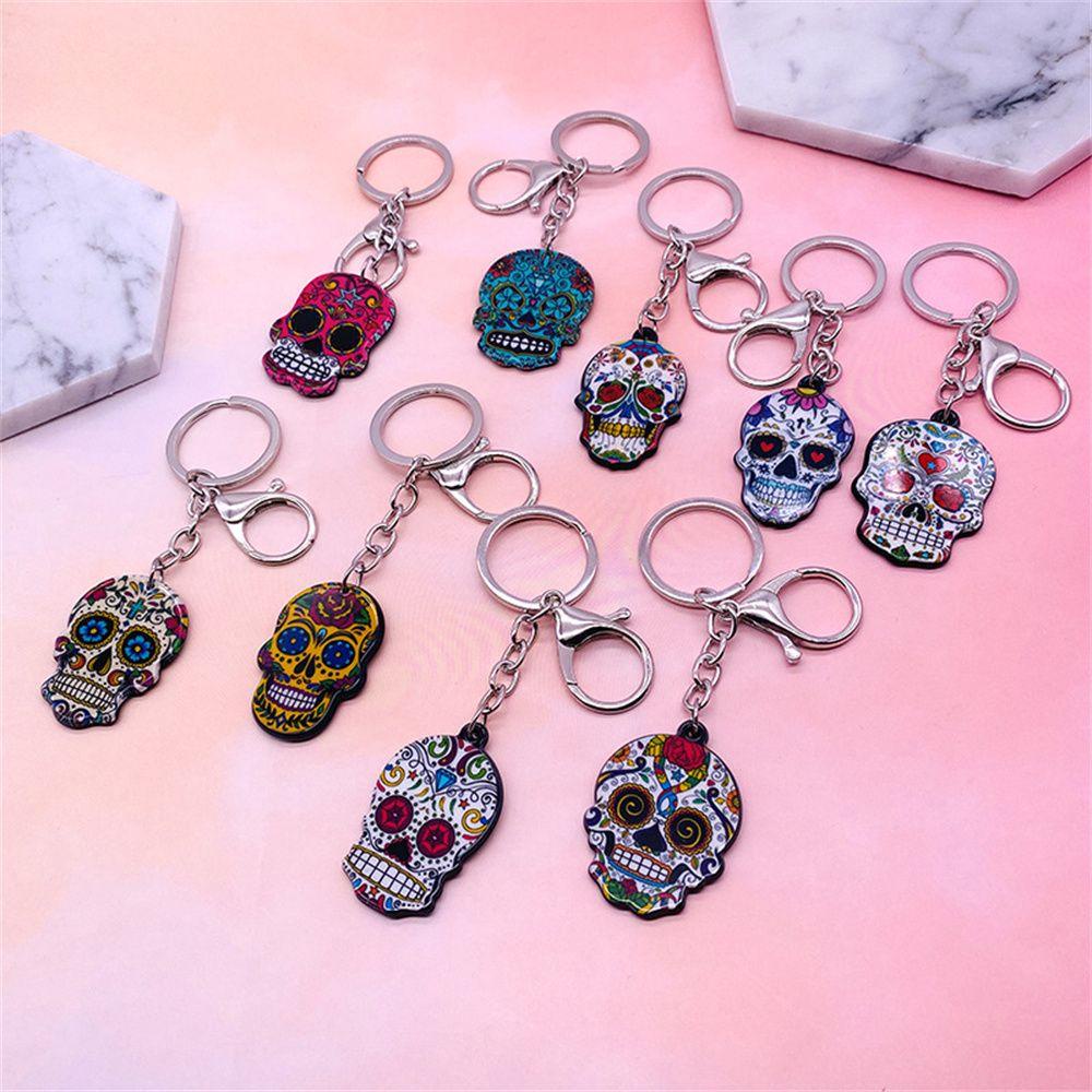 Móc Khóa Hình Đầu Lâu Calavera Mexico