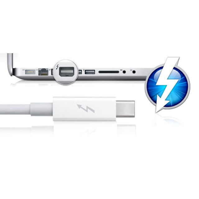 Hàng Chính Hãng -  Cáp chuyển từ Thunderbolt sang VGA chuẩn Apple (Trắng)