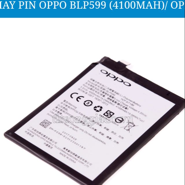 Pin oppo R7 plus BLP599 zin có bảo hành
