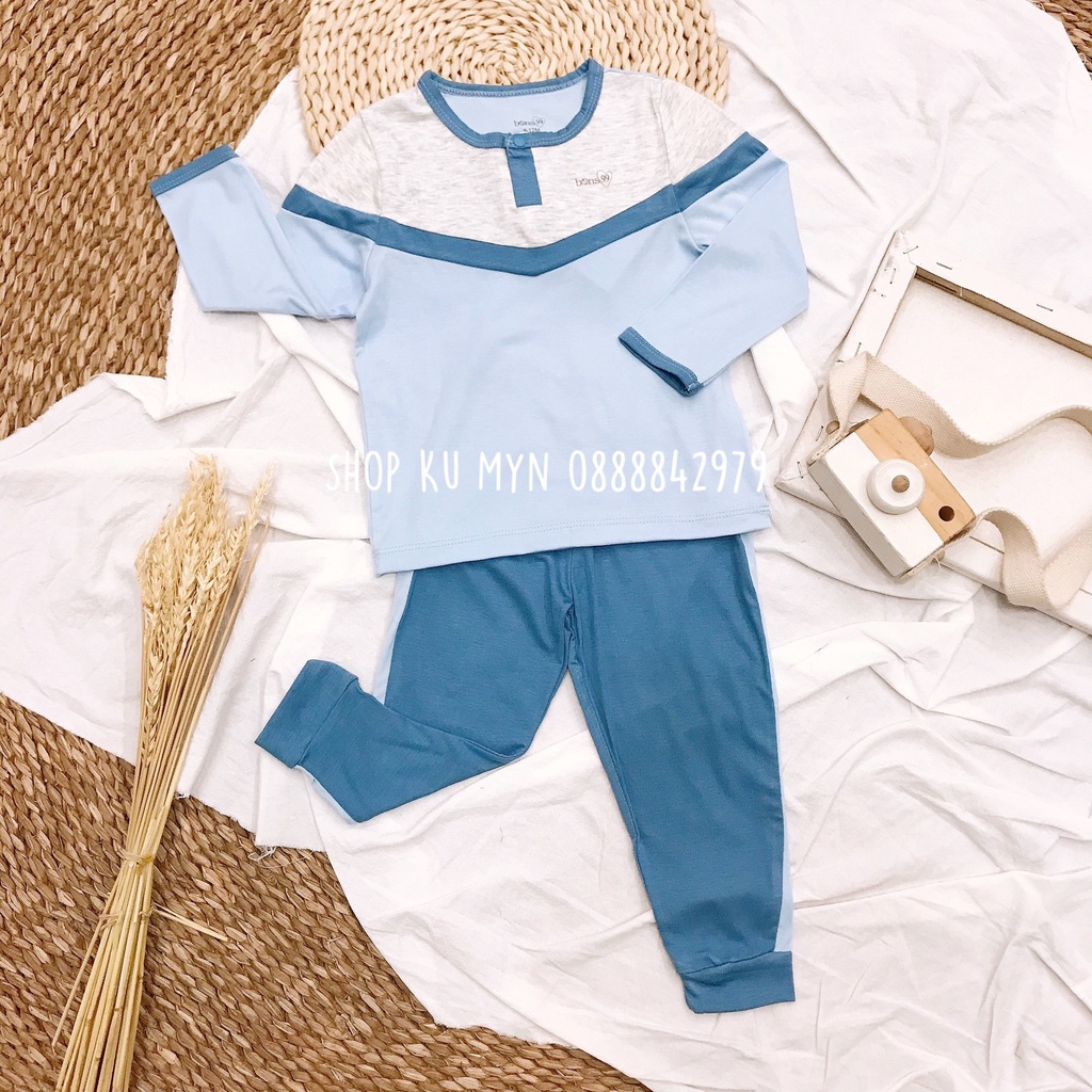 Bộ dài tay chui đầu vải pettit cao cấp Bon99 cho bé hàng chinh hãng