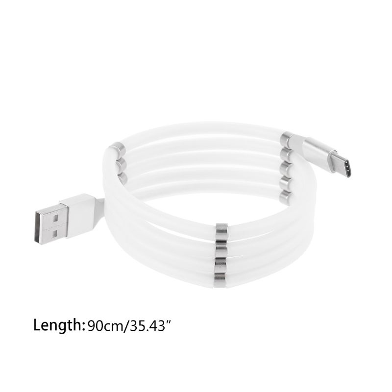 Dây Cáp Sạc Nhanh Nam Châm Hút Xoay 360 Độ