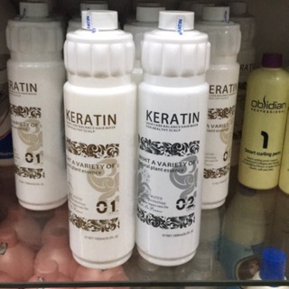 Uốn nóng setting keratin