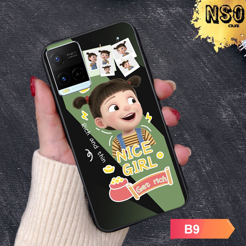 [HÀNG MỚI HOT] Ốp Lưng Vivo Y21 - Y21s In Hình Girl Siêu Cute Đẹp