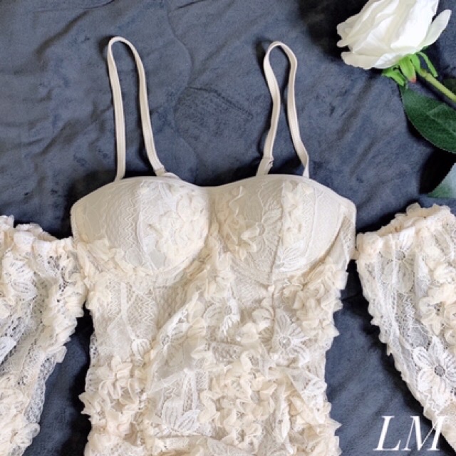 Bikini trễ tay ren | BigBuy360 - bigbuy360.vn