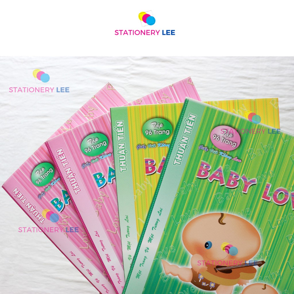 Lẻ 01 Cuốn Tập Vở Baby Love Cao Cấp 48 Trang ĐL 100gsm - Thuận Tiến