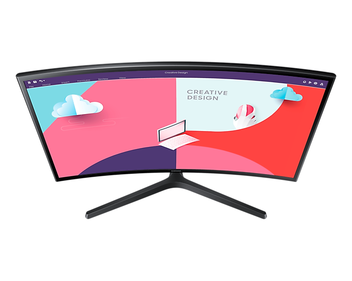 Màn Hình Cong Samsung LS24C366EAEXXV Công nghệ AMD FreeSync, Tần số quét 75Hz và Game Mode