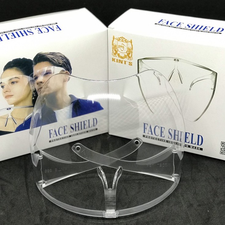 Mắt kính phòng dịch FACE SHIELD chống giọt bắn che hết khuôn mặt , bảo hộ chống bụi gió đi đường THỜI TRANG