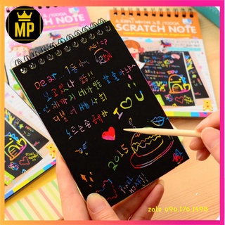 Sổ tay ma thuật 7 màu cute đẹp