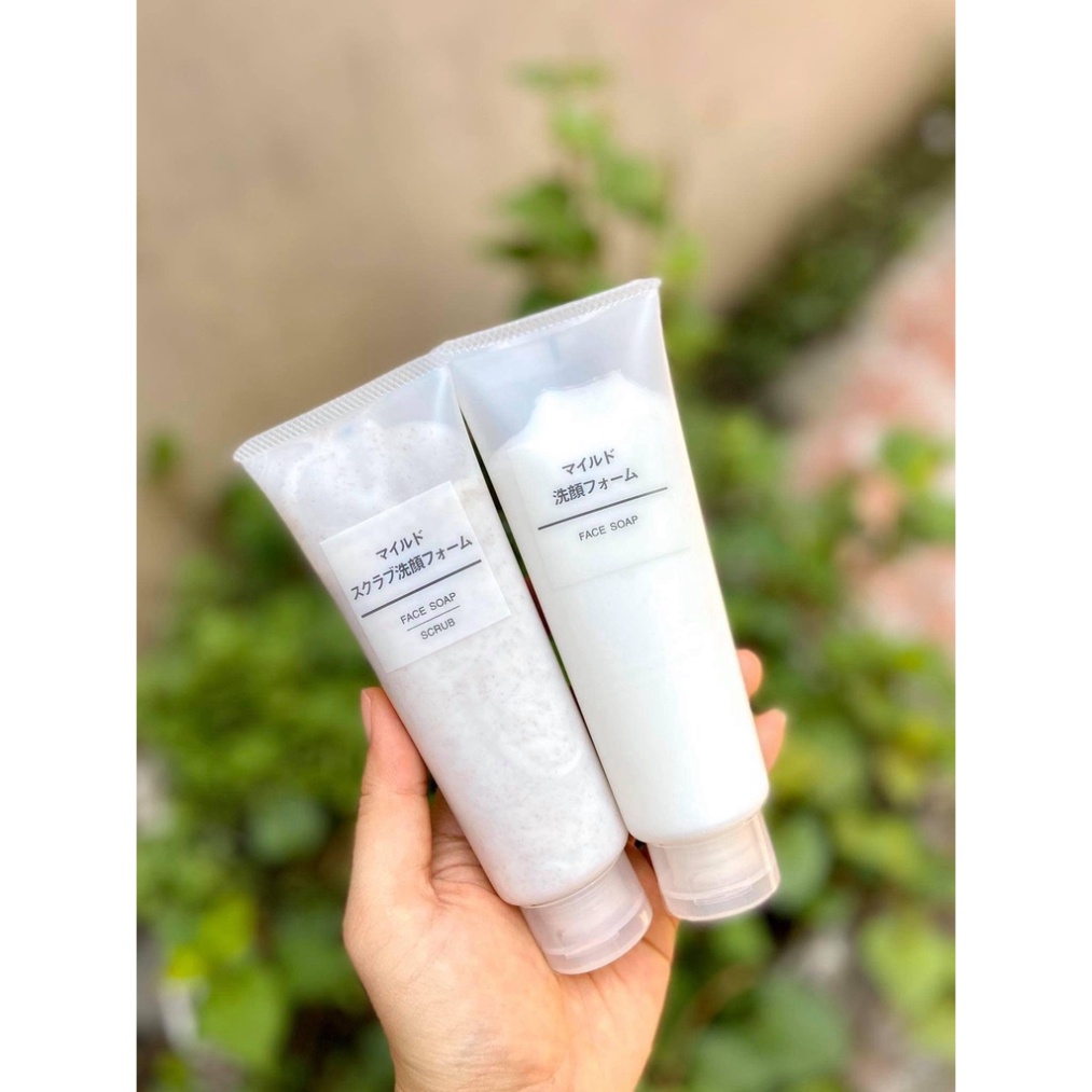 Sữa rửa mặt Muji Face Soap 120g nội địa Nhật