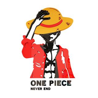 Decal dán tường hoạt hình One Piece