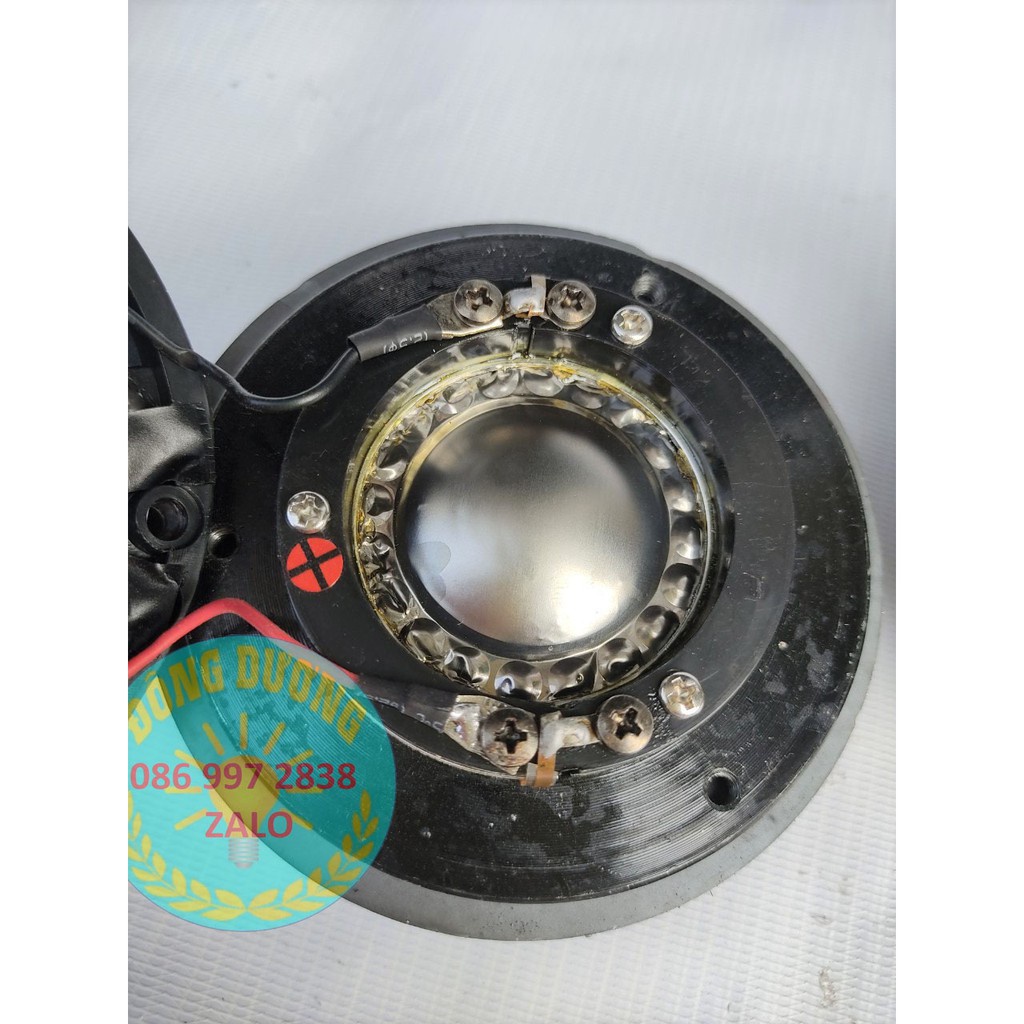 CỦ TREBLE 350 HỒNG KY JK MÀNG TITAN - GIÁ 1 CHIẾC KÈM HỌNG 12X12 VÀ TỤ 1.5 - LOA TRÉP KÈN