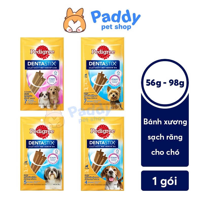 Bánh Xương Sạch Răng Cho Chó Pedigree Dentastix