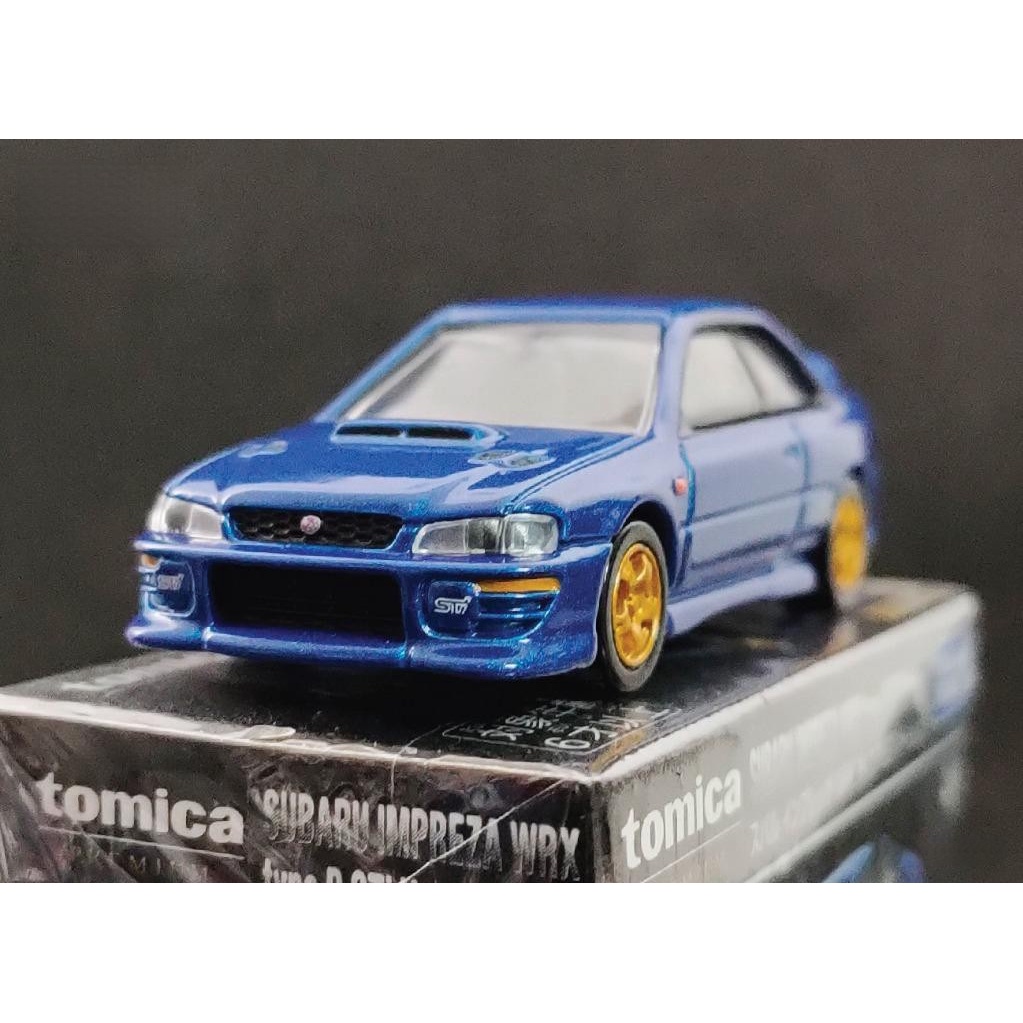 Xe mô hình Tomica Premium No.30 Subaru Impreza WRX TypeR STi Version 270751 Fullbox Chính Hãng Takara Tomy - Victoys