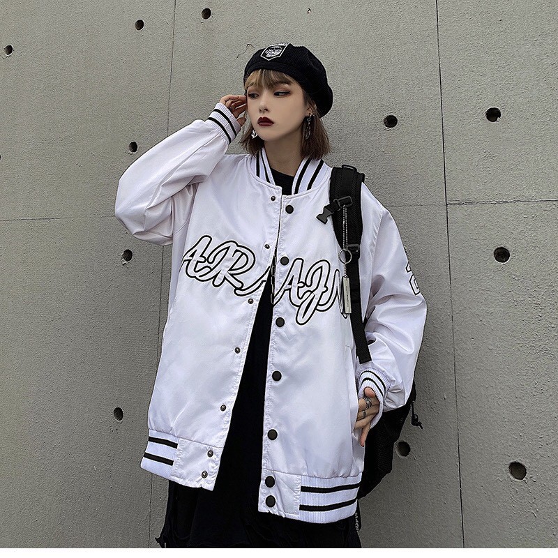 Áo khoác dù bomber unisex form rộng 28 nam nữ ulzzang Wind | BigBuy360 - bigbuy360.vn