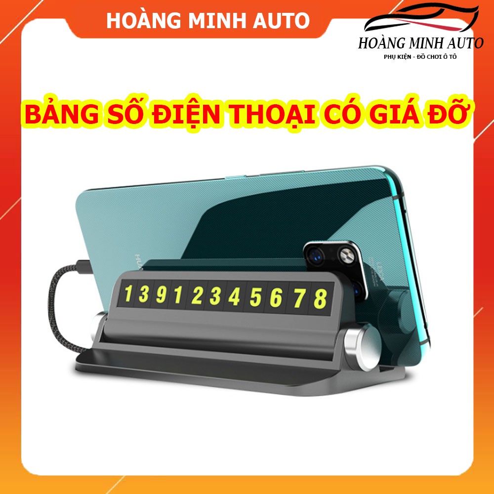 Bảng ghi số điện thoại cho xe ô tô khi dừng đỗ - Có giá đỡ điện thoại | BigBuy360 - bigbuy360.vn